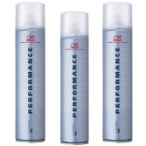 Pachet Fixativ cu Fixare Puternica - Wella Professionals Performance Extra Strong Hold Hairspray 500 ml ( 2 + 1 )